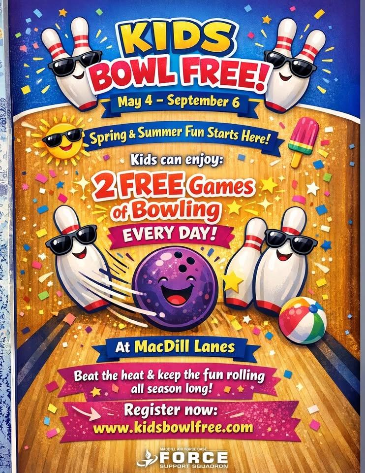 KIDS BOWL FREE