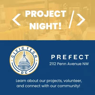 Civic Tech DC Project Night
