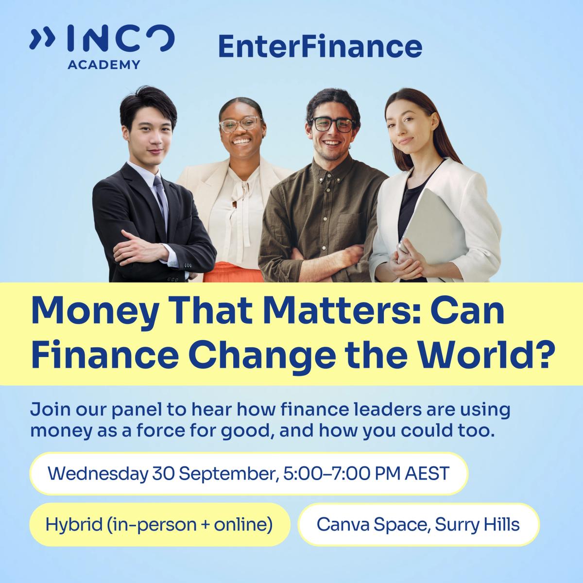 Money That Matters: Can Finance Change the World?
