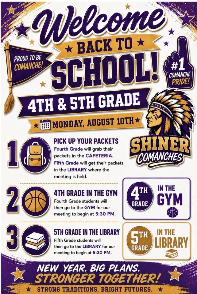 4th & 5th Grade Parent Meetings