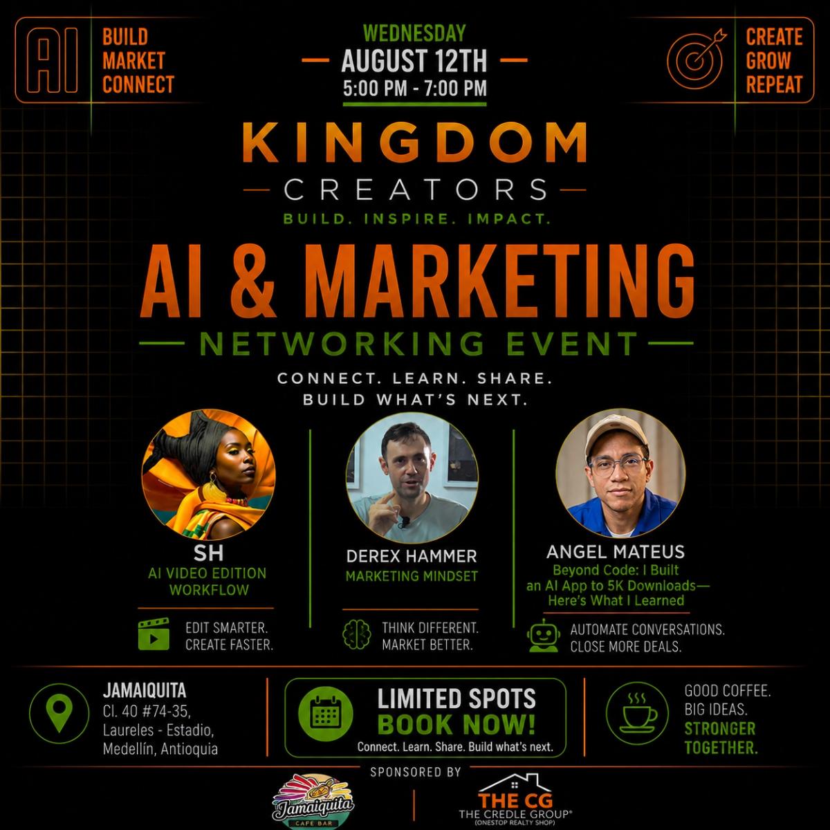AI & Marketing Networking Night @Kingdom Creators- jamaiquita