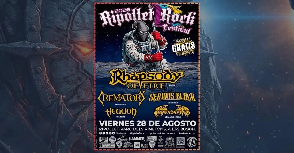 Ripollet Rock Festival 2026 - Evento Oficial