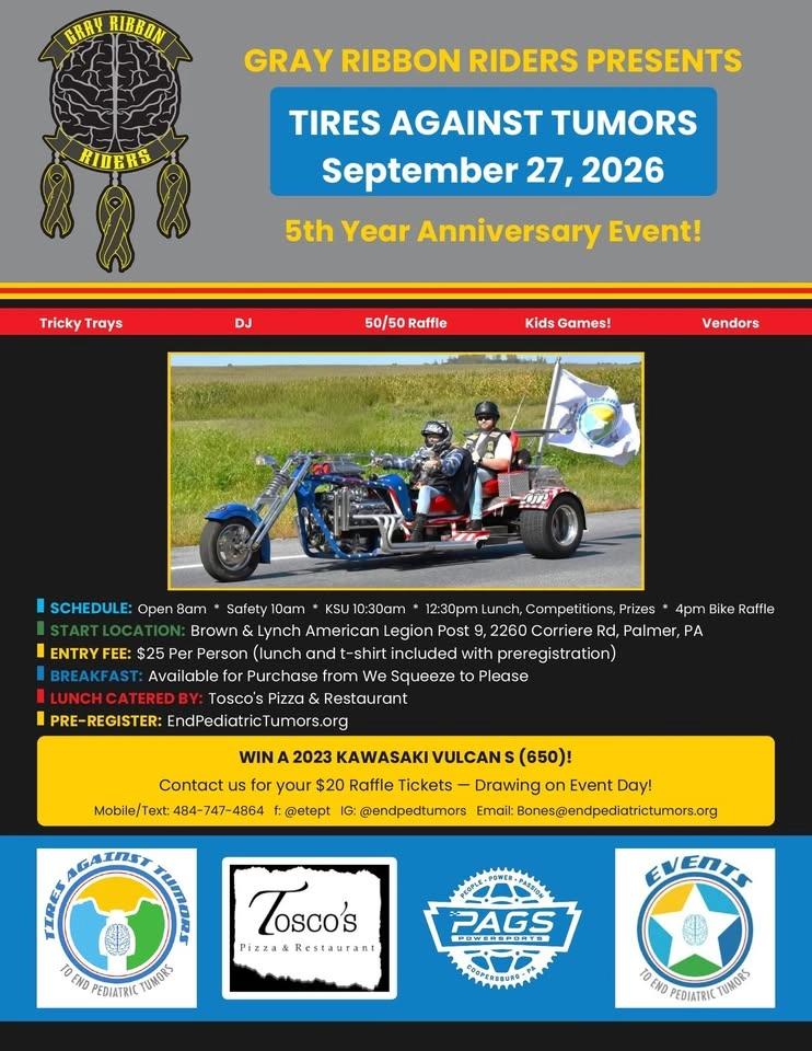 Tires Against Tumors 2026 (5th Year Anniversary Event!)