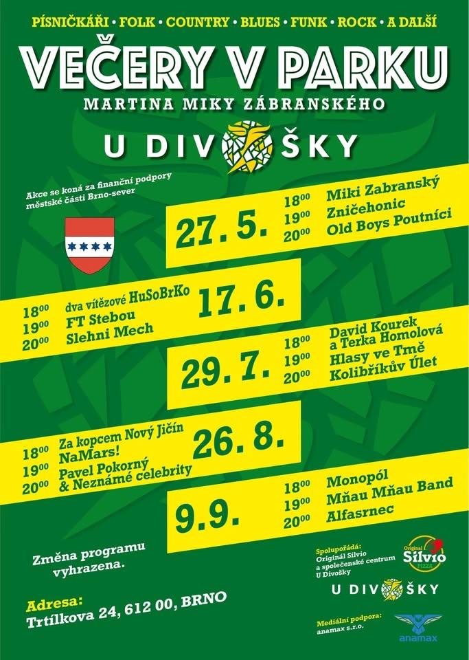 Večery v parku - 5. večer u Divošky
