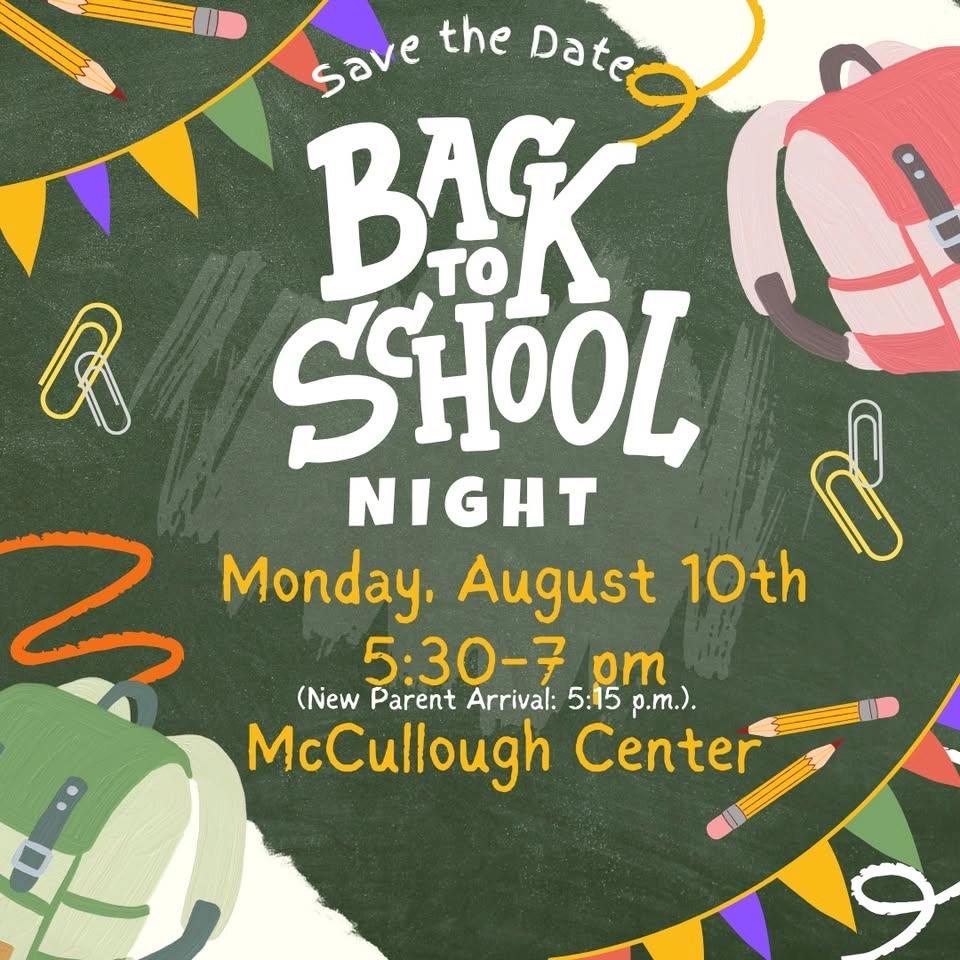 Back to School Night!