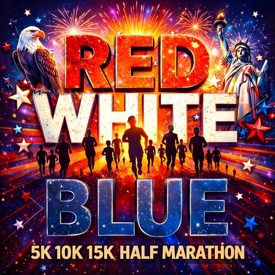 Red, White, and Blue 5k, 10k, 15k, Half Marathon