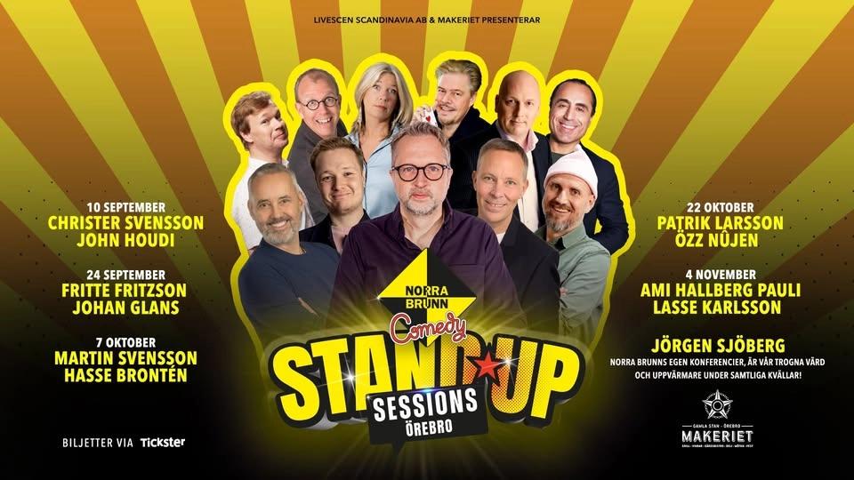 Norra Brunn Comedy Stand-up sessions