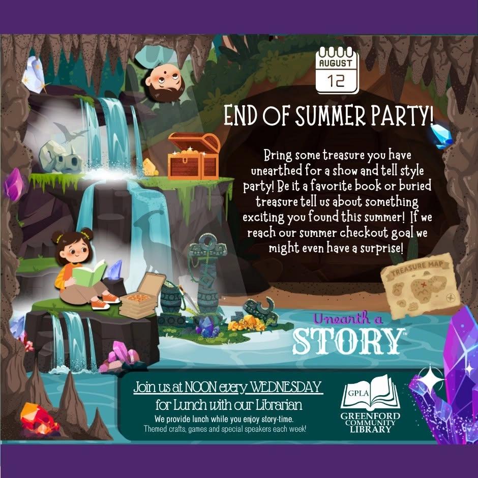 Greenford Library Summer Reading TREASURE SHOW AND TELL FINAL WEEK