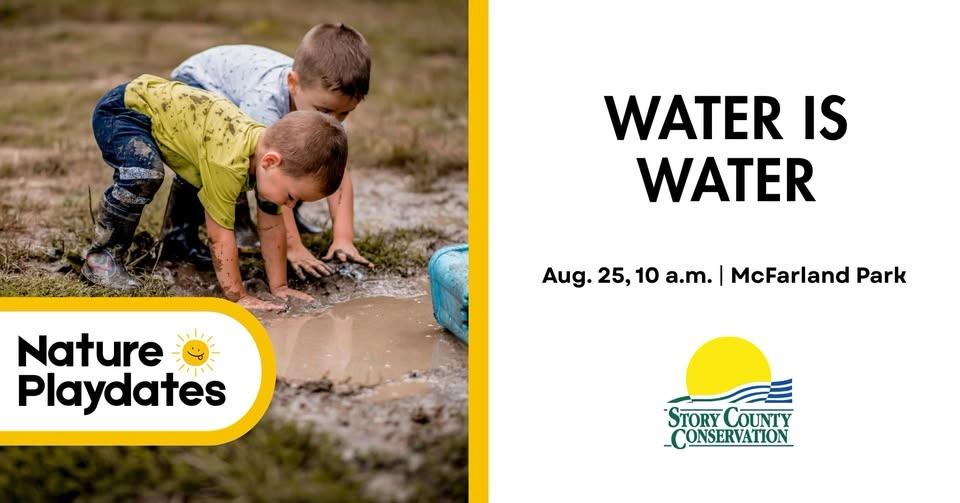 Nature Playdates: Water is Water
