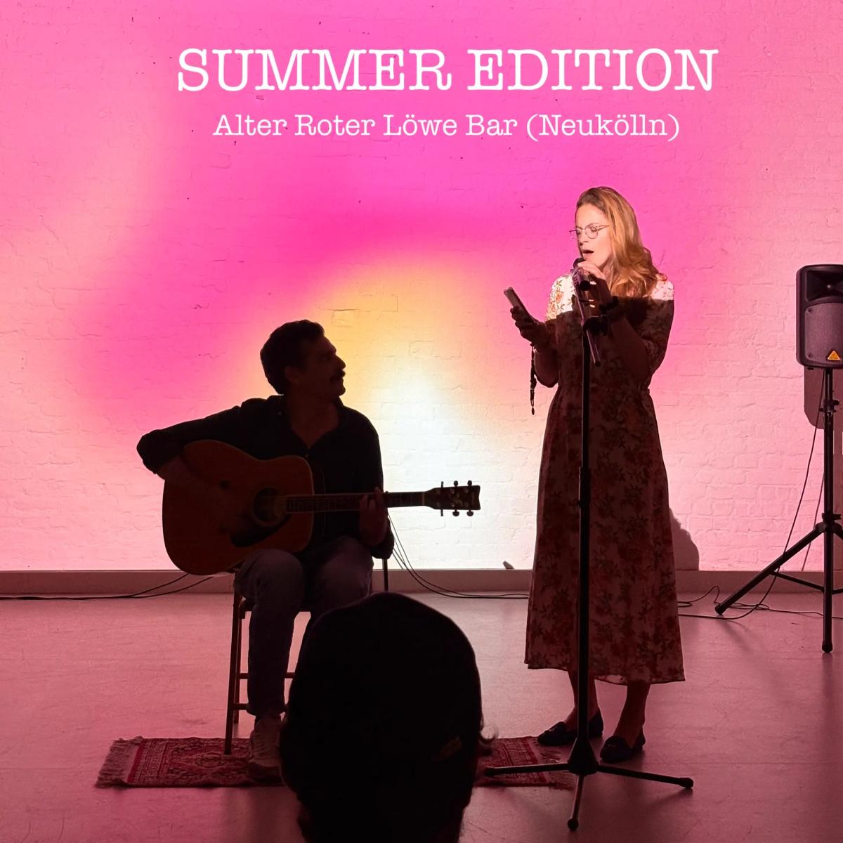💫 Open Mic & Creative Night (Summer)