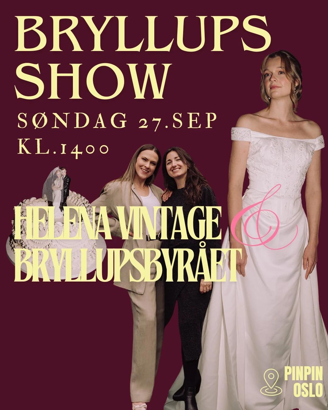Bryllupsshow i regi av Helena Vintage