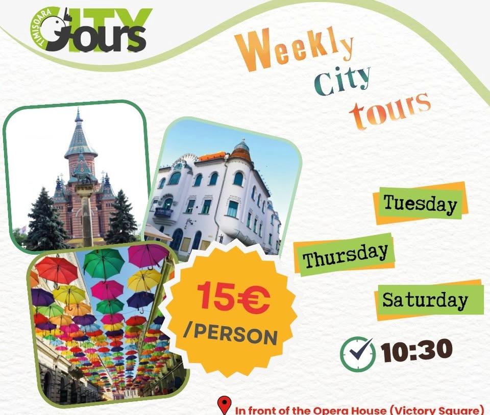 Weekly City Tour in English