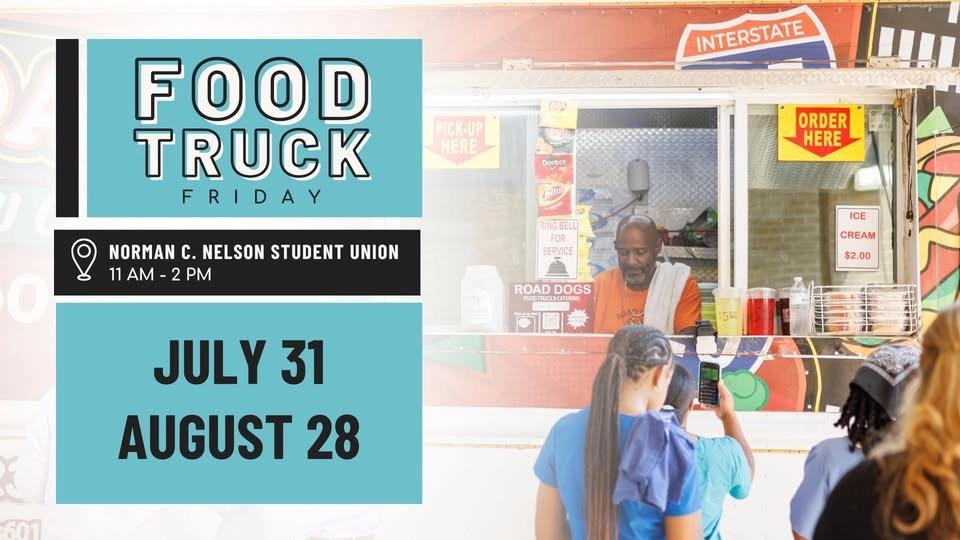 Food Truck Friday at the Student Union - August 28