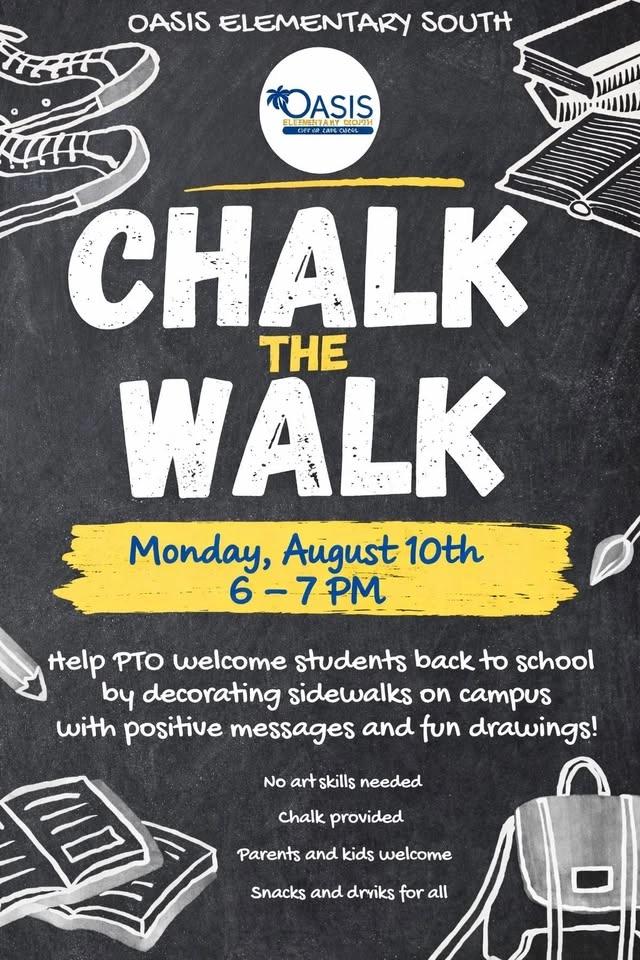Chalk the Walk @ OES