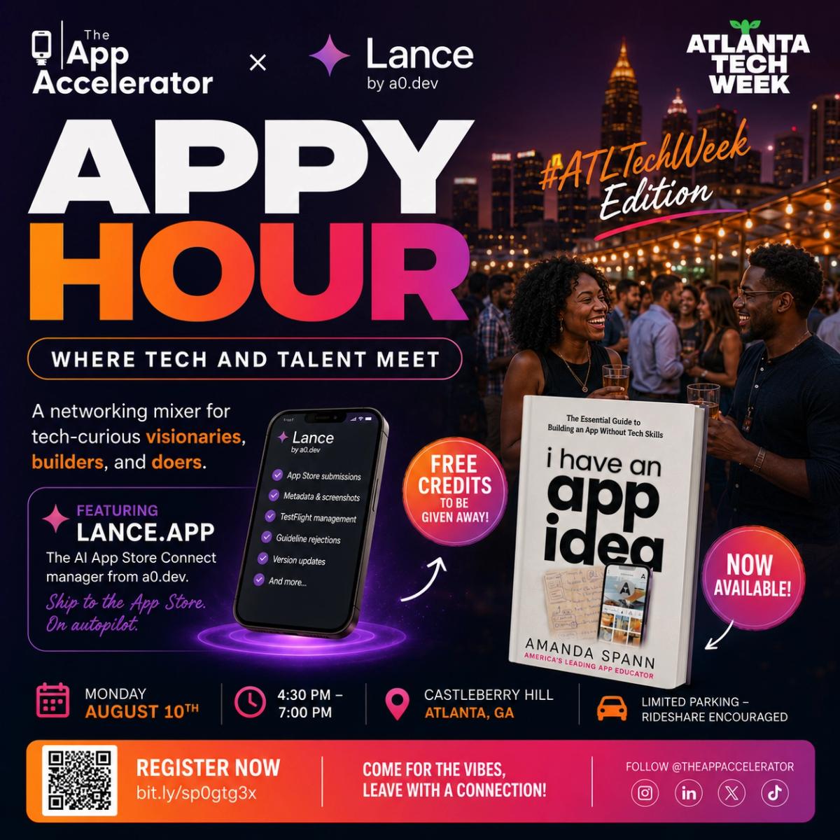 Appy Hour: #ATLTechWeek Edition — The App Accelerator × Lance.App