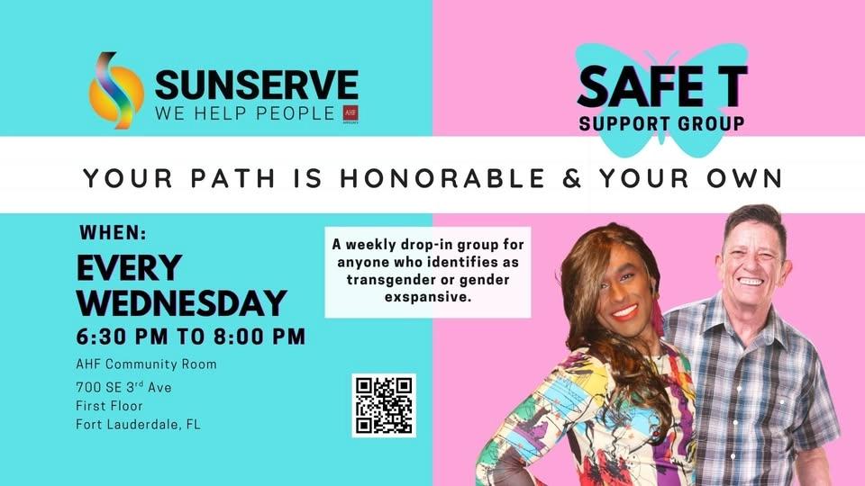 SAFE T - Transgender Support Group (Weekly)