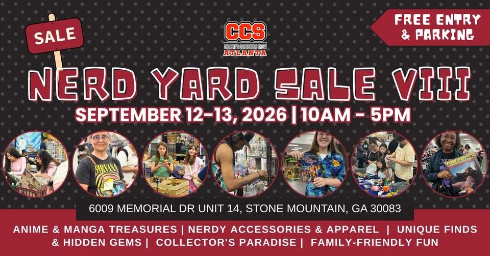 CCS Nerd Yard Sale VIII