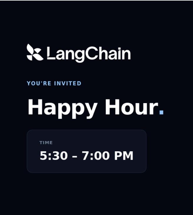 LangChain Happy Hour