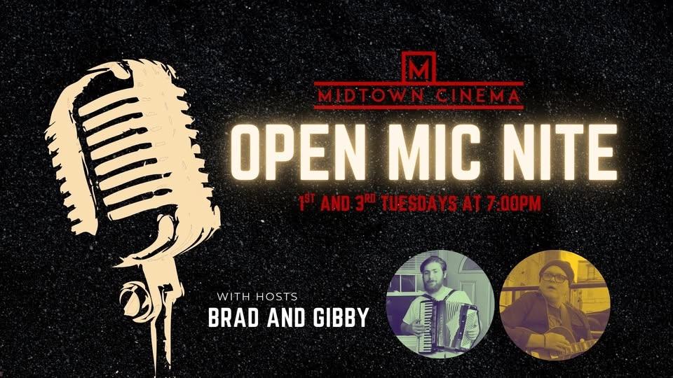 Open Mic Nite at Midtown Cinema