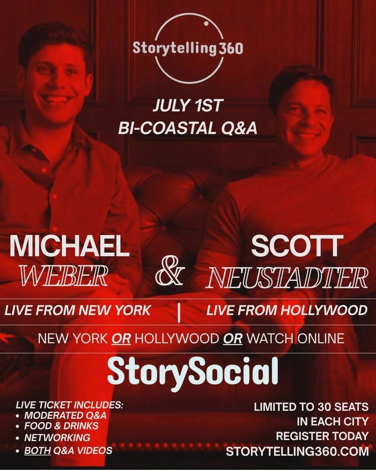Storytelling360: StorySocial Q&A w/ Scott Neustadter