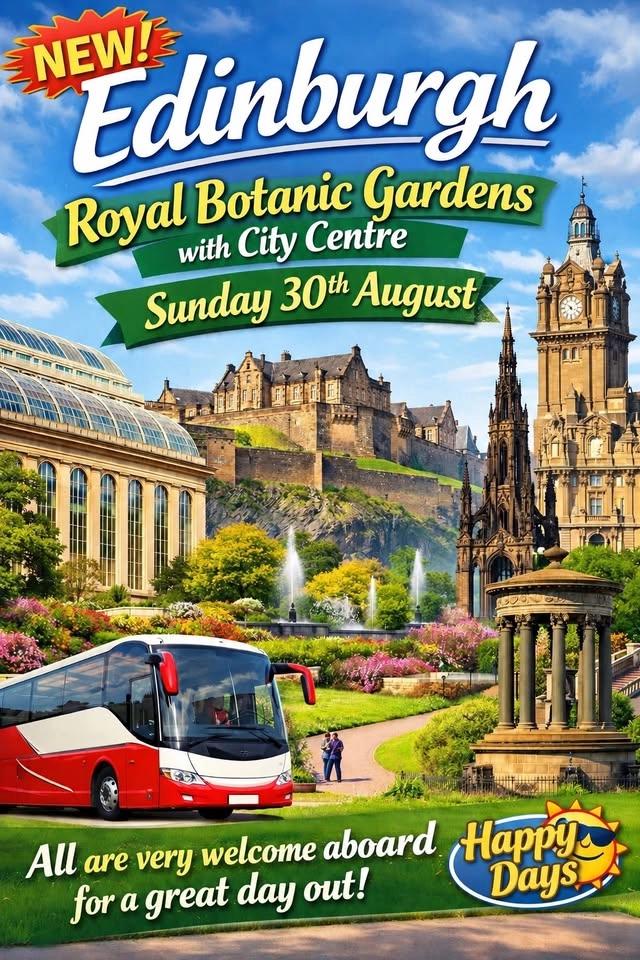 NEW! Edinburgh Royal Botanic Gardens with City Centre