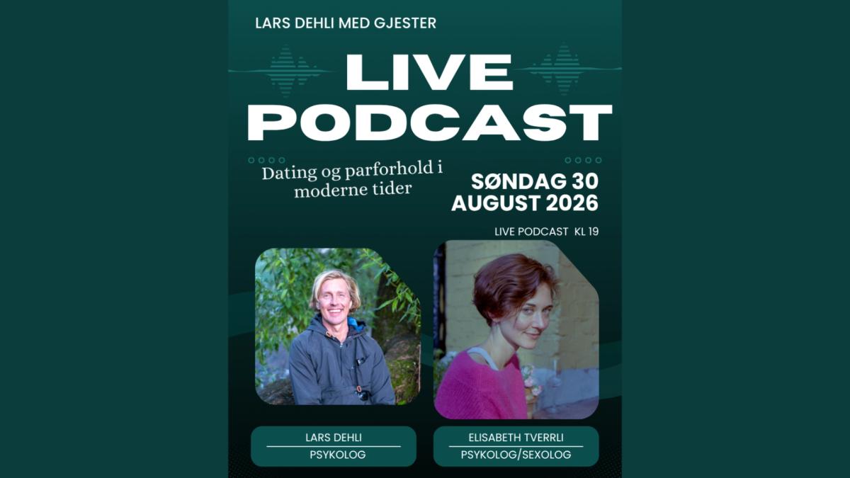 Lars Dehli med gjester - Live podcast