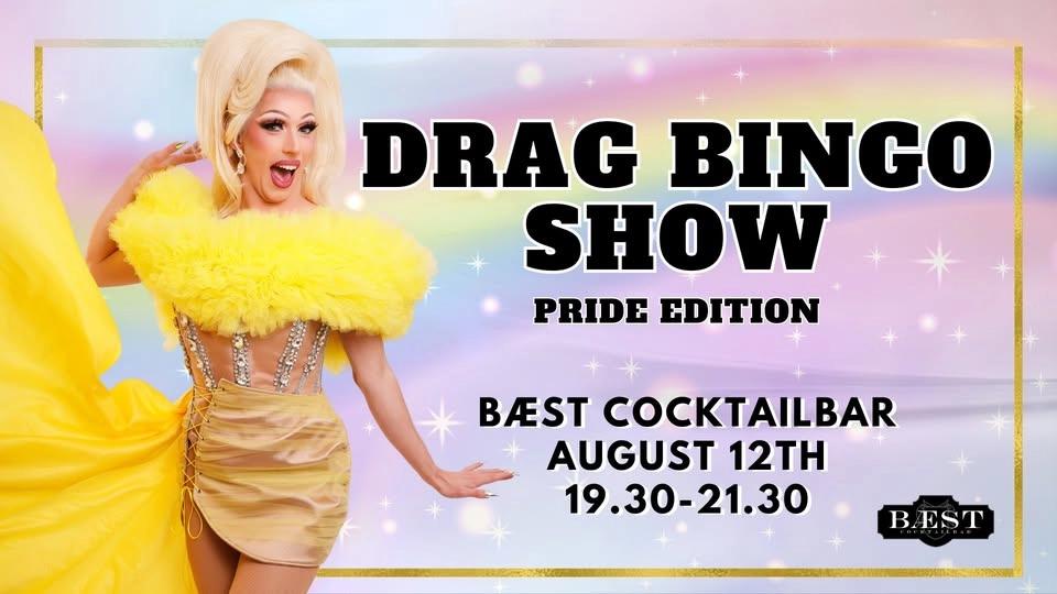 Drag Bingo 12/8 at Bæst Cocktailbar Pride Edition