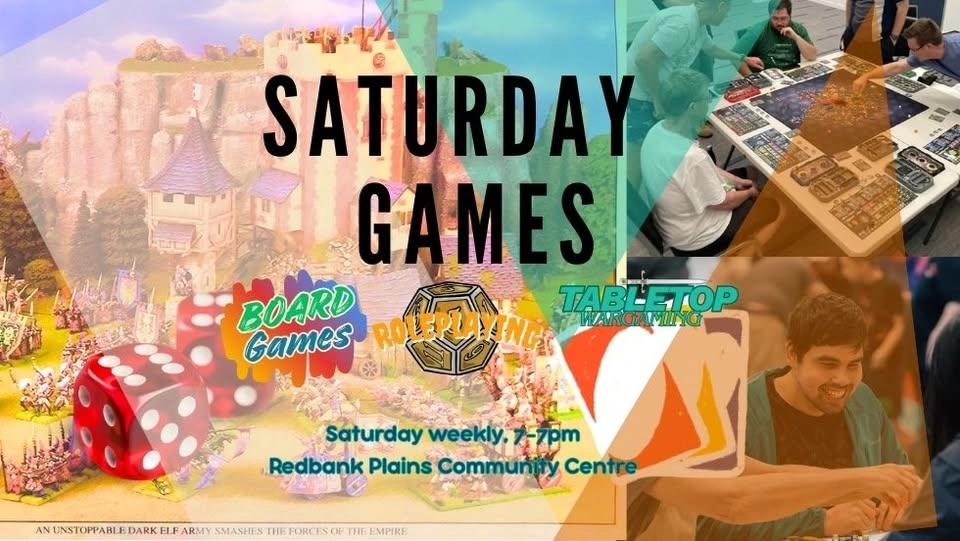 Saturday Open Games Day