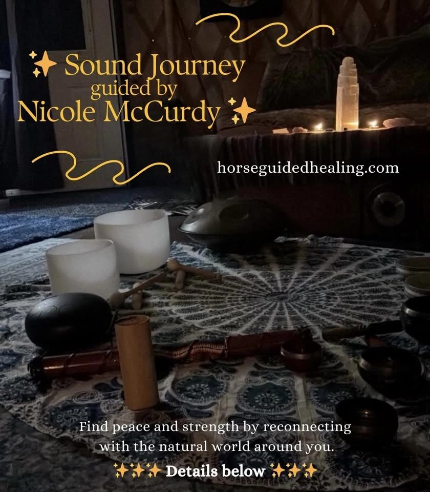 ✨ Sound Journey with Nicole McCurdy in the K.I.N. Yurt ✨