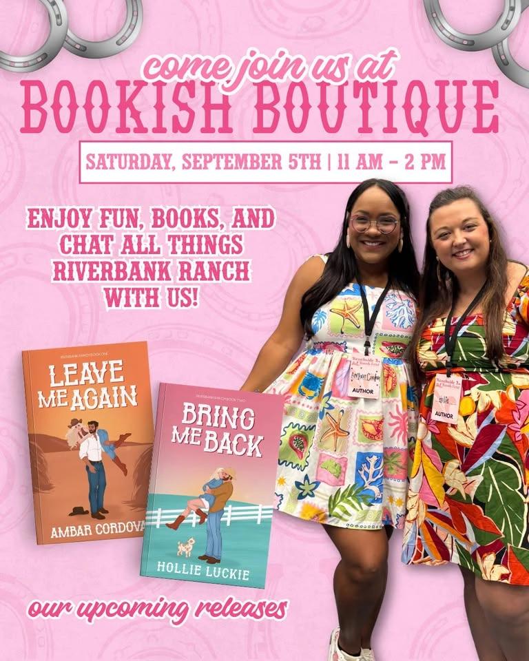 Ambar Cordova + Hollie Luckie Book Signing!