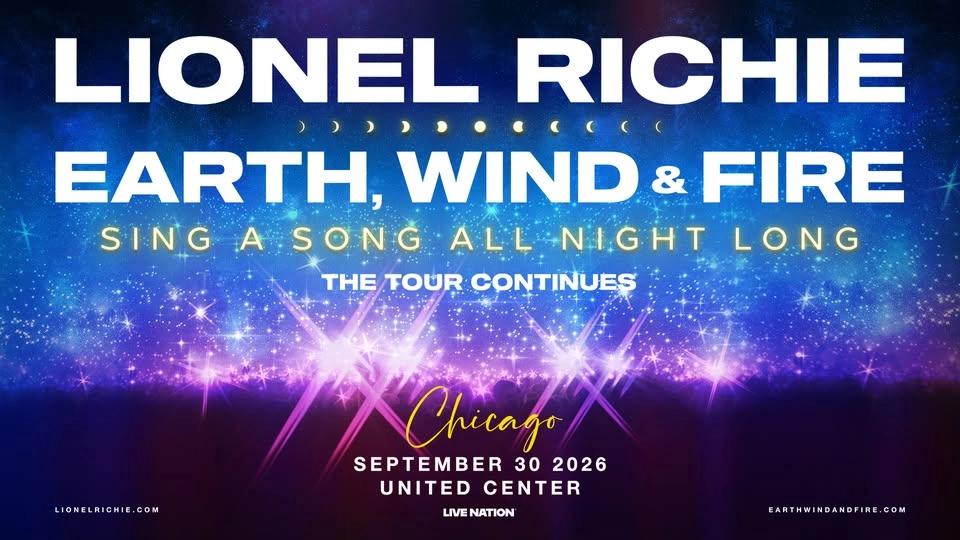 Lionel Richie and Earth, Wind & Fire - Sing a Song All Night Long