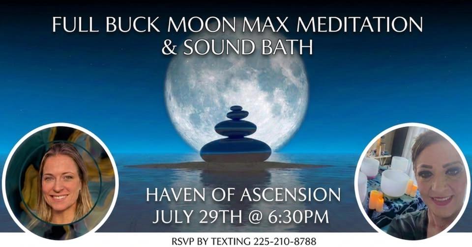 Full Moon Max Meditation & Sound Bath