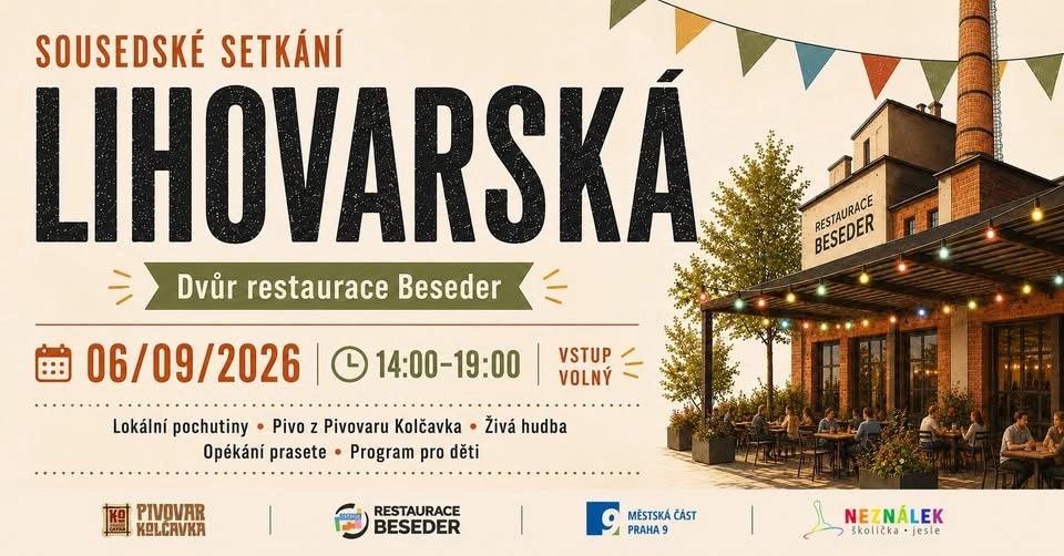 Sousedské setkání v Lihovarské