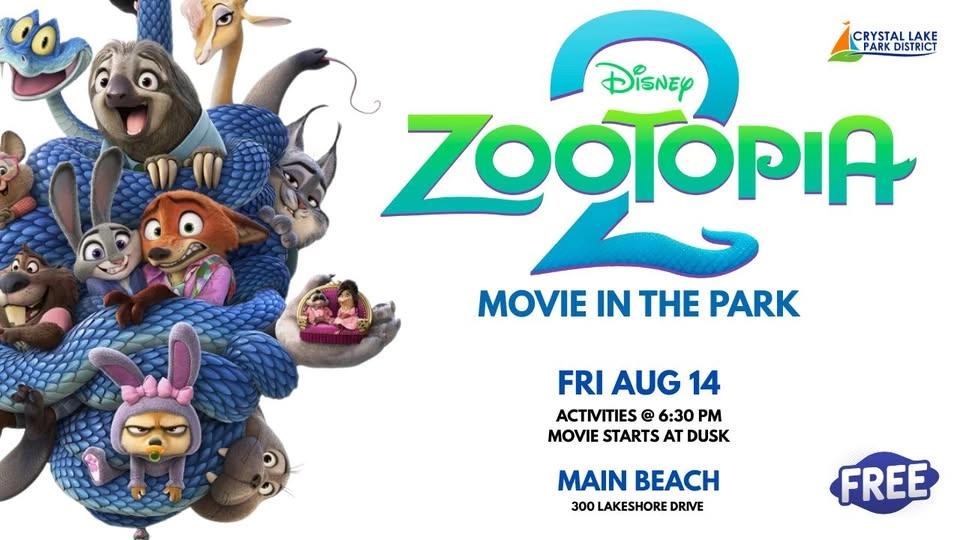 Zootopia 2 Movie in the Park & Baskin Robbins Ice Cream Eating Contest