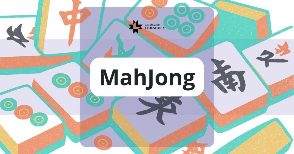 MahJong @ Anderson Branch Library | For Adults