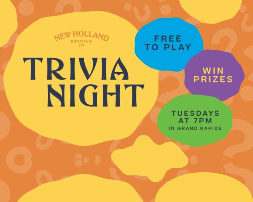 Trivia Night @ New Holland Brewing (Grand Rapids)