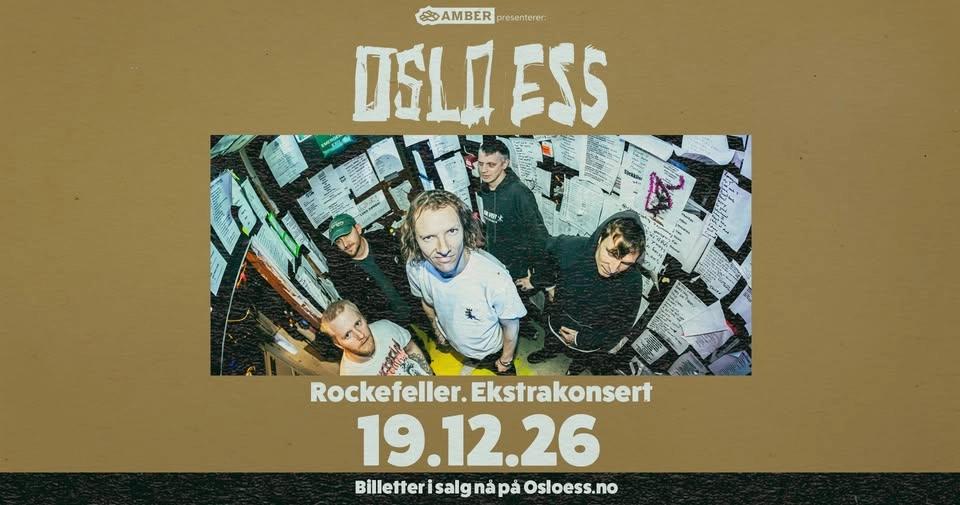 Oslo Ess - Ekstrakonsert // Rockefeller // 19.12.26