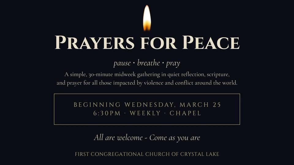 Prayers For Peace
