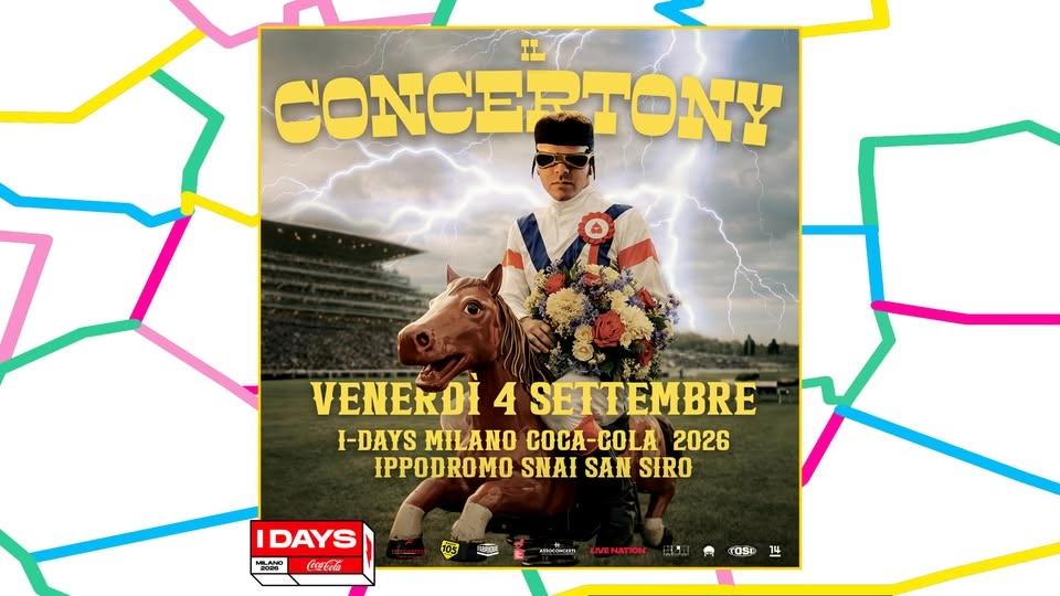 TONYPITONY @ I-DAYS MILANO COCA-COLA