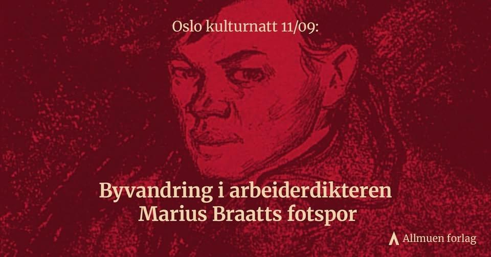 Byvandring i arbeiderdikteren Marius Braatts fotspor