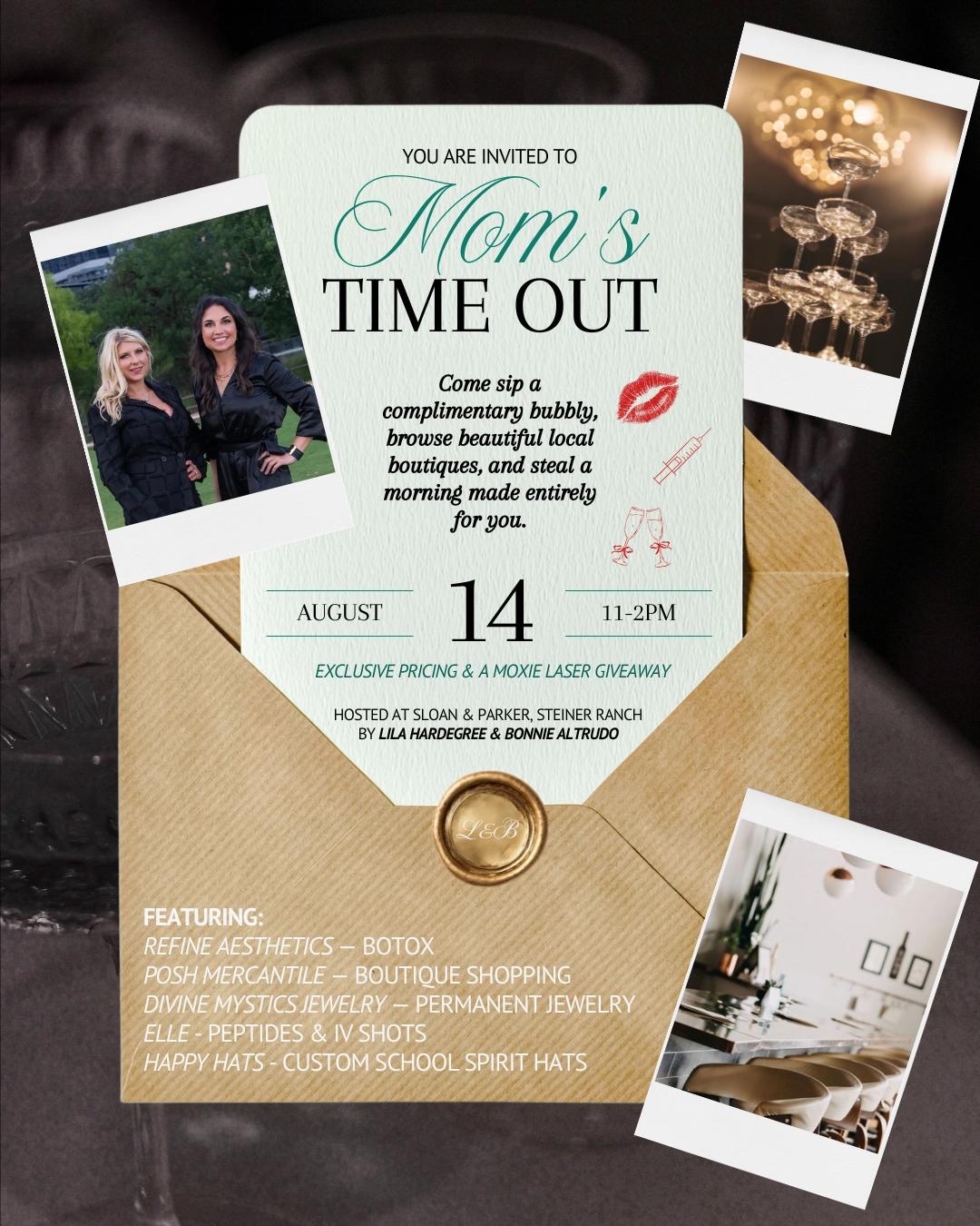 Mom's Time Out - At Sloan & Parker | Steiner Ranch
