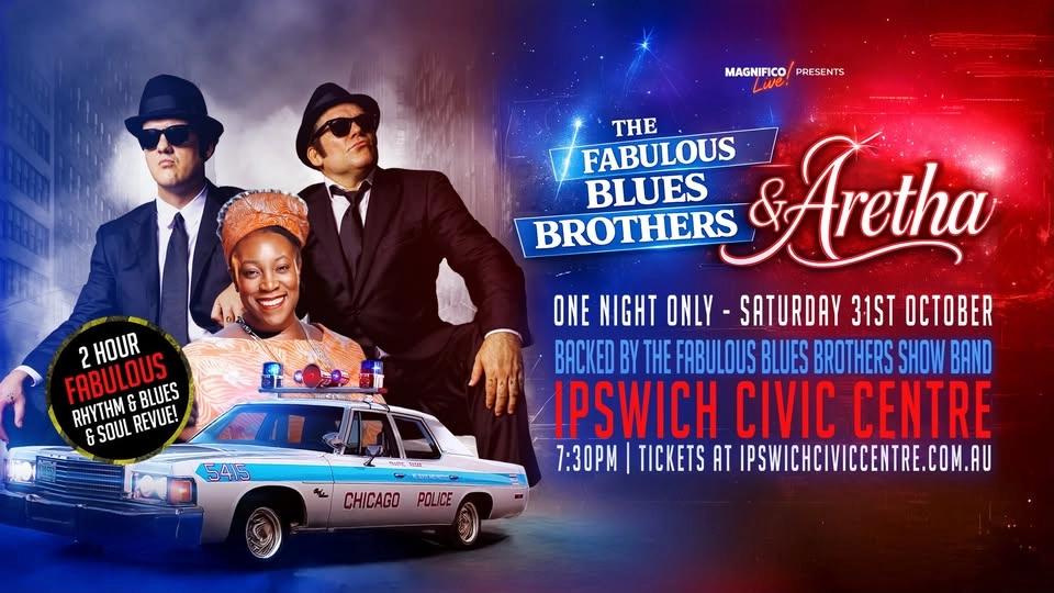 The Fabulous Blues Brothers & Aretha | Ipswich