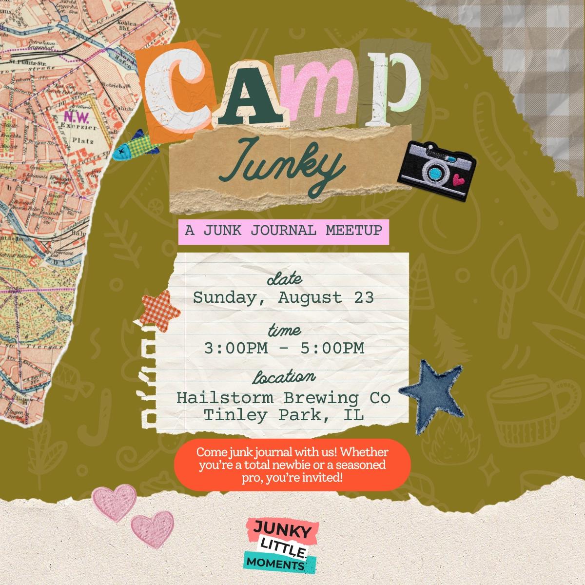 Camp Junky - IL Junk Journal Meetup