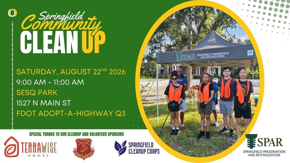 Community Cleanup: Sesquicentennial Park - FDOT Adopt-A-Highway Q3