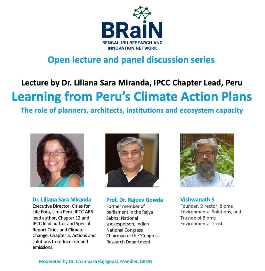 Learning from Peru's Climate Action Plans: The role of planners, architects, institutions and ecosystem capacity