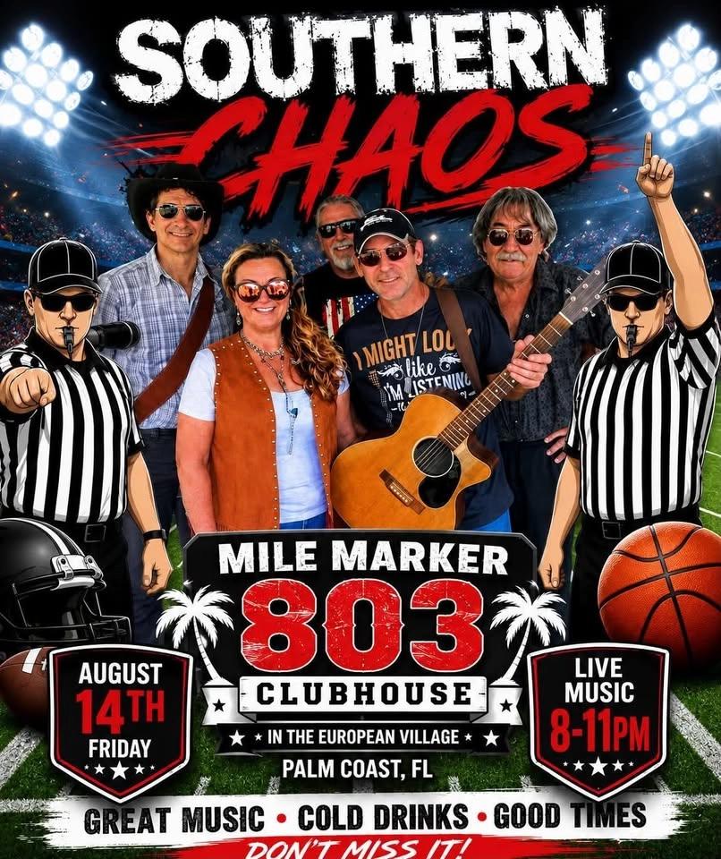 Southern Chaos at MM803 FRIDAY, 8/14!