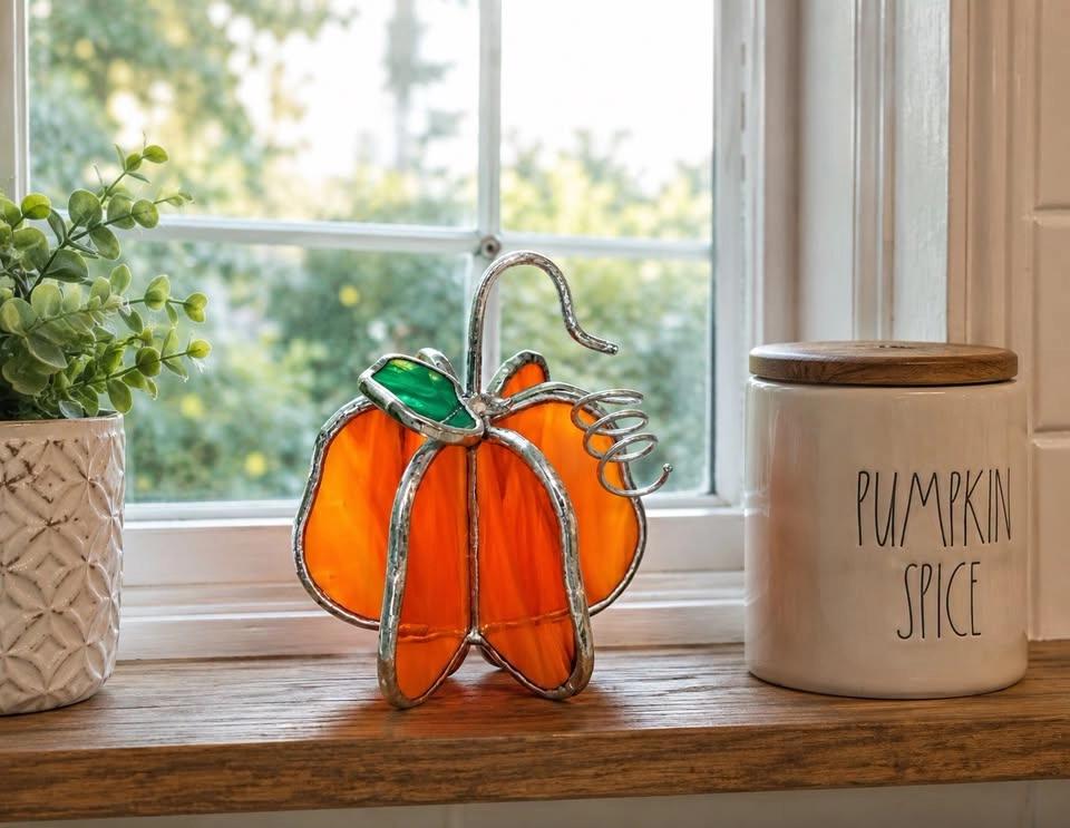 3-D Stained Glass Pumpkin Workshop