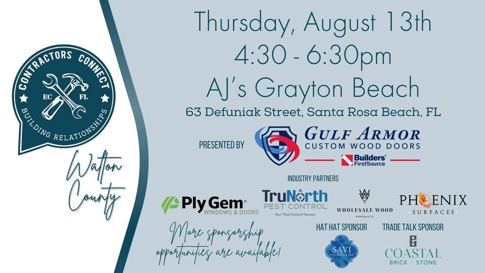 Contractors Connect Walton County Meet Up