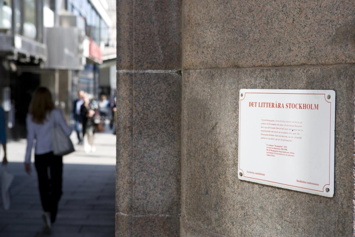 Det litterära Stockholm – Ture Sventon