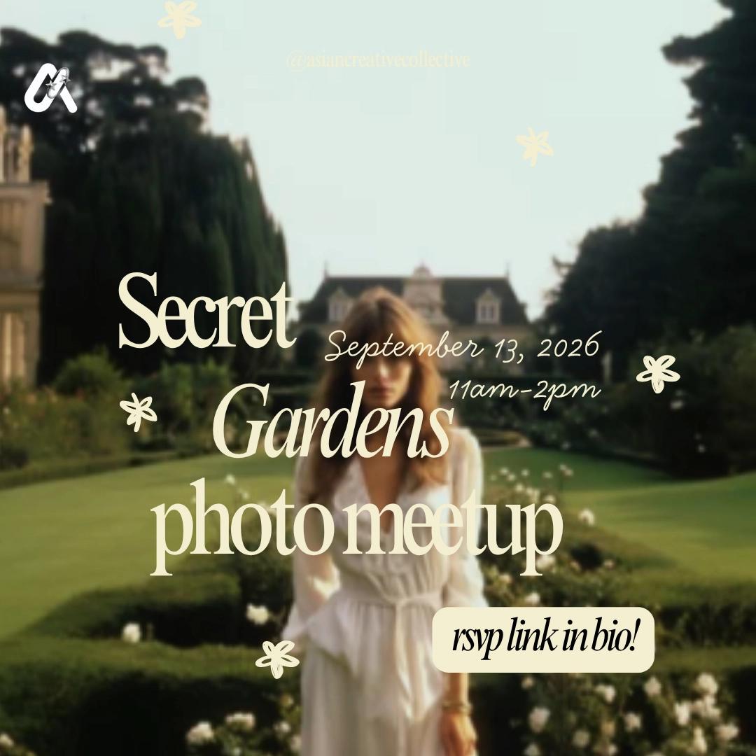 acc: secret gardens photo meetup (september 2026)